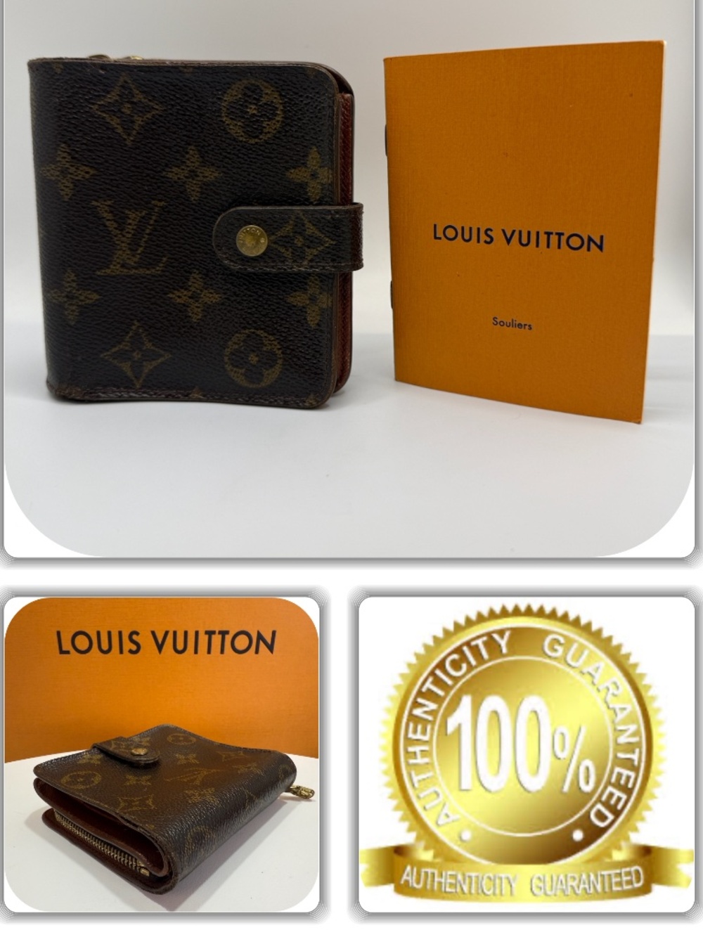 ICONIC LOUIS VUITTON BI-FOLD MONOGRAM WALLET!
